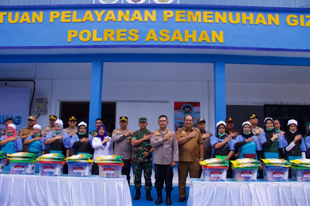 Kapolda Sumut Laksanakan Kunjungan Kerja dan Launching SPPG di Polres Asahan