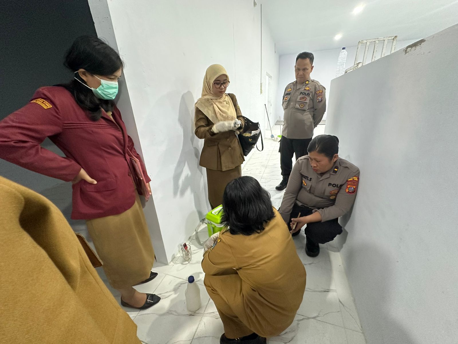 Polres Tebing Tinggi Bersama Dinkes Cek Kualitas Air di SPPG