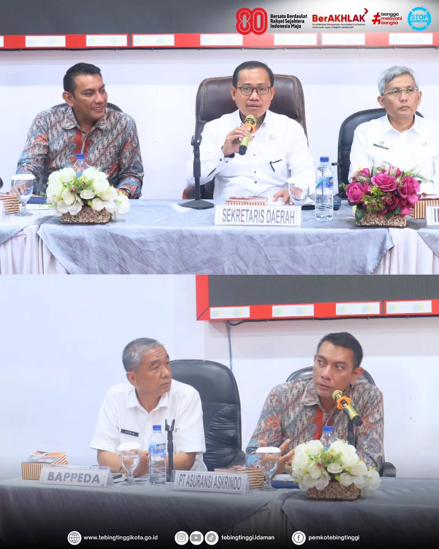 Pemko Tebing Tinggi Ajaki Asuransi Aset Daerah Untuk Perlindungan