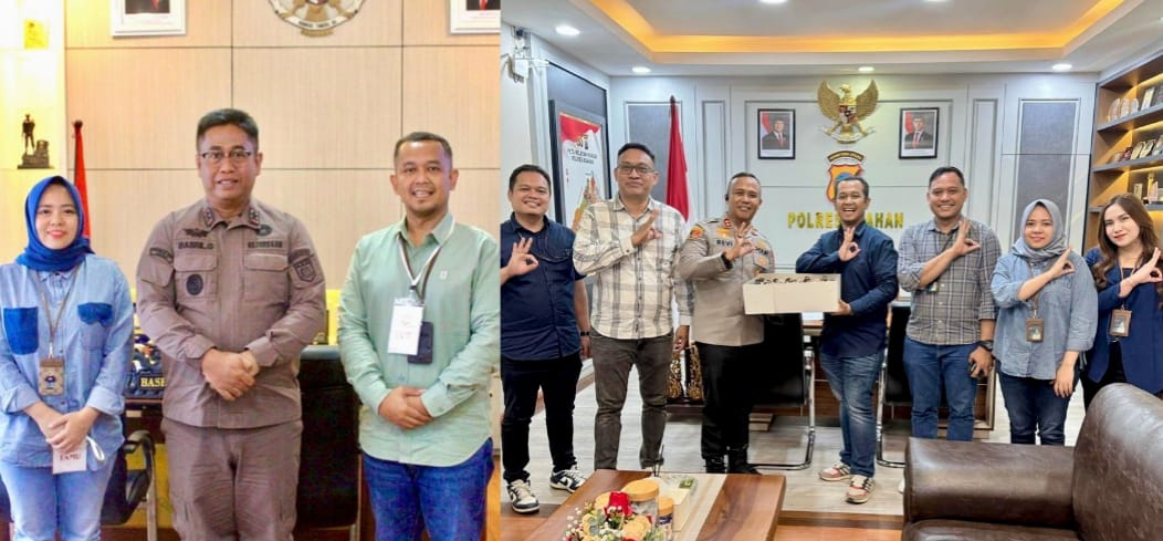 Perkuat Kerjasama dan Sinergisitas, BRI BO Kisaran Silaturahmi dengan Kapolres dan Kejari Asahan