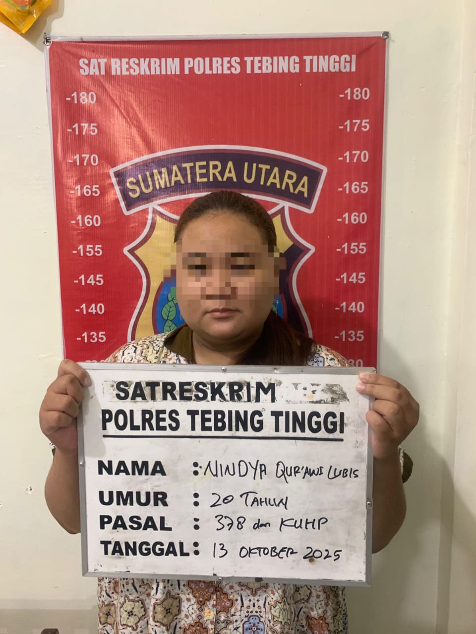 Wanita Gendut Jadi Tersangka Penipuan Bodong,” Senila 45 Juta Kini Jadi Tersangka