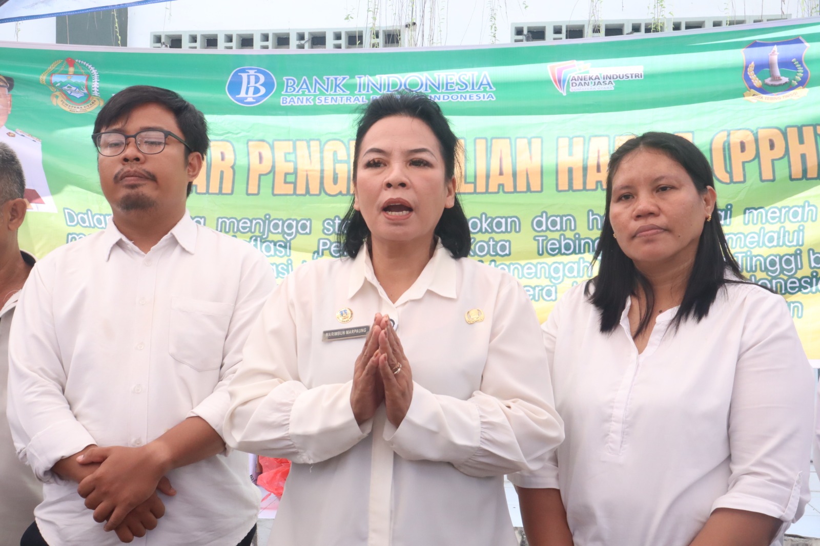 Hari Terakhir Pemko Tebing TinggiGelar PPH Cabai Merah, Secara Keseluruhan 800 KG Cabai Merah Habis Terjual