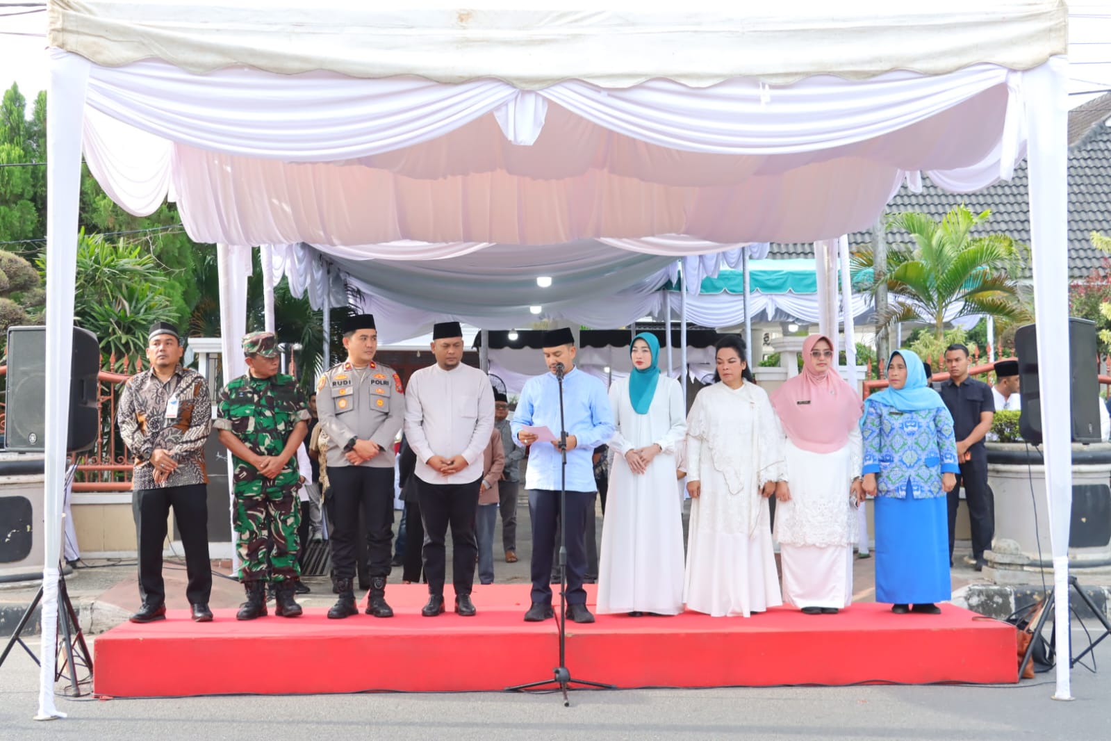Lepas Pawai Ta’aruf MTQ Ke-54, Wali Kota Tebing Tinggi : MTO Harus Tumbuhkan Semangat Mengamalkan Al-Quran