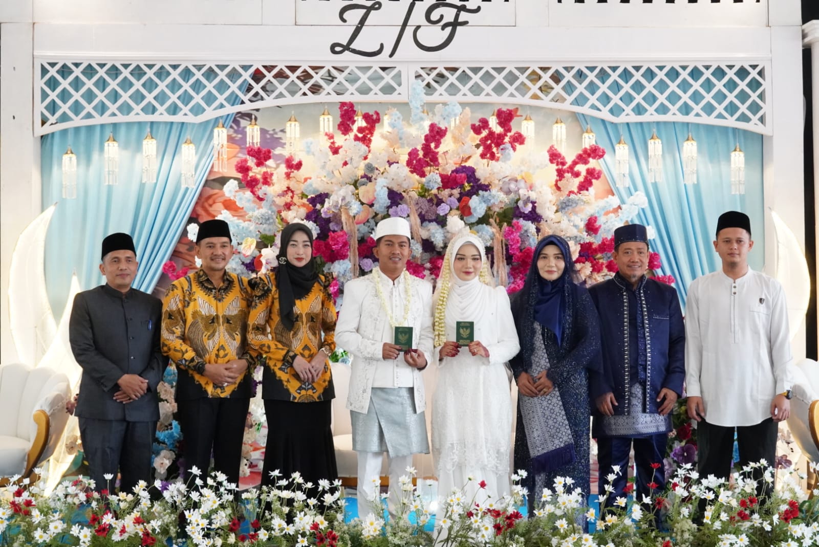 Wali Kota Tebing Tinggi Jadi SaksiPernikahan Putri PJ Sekdako Muhamad Syah Irwan