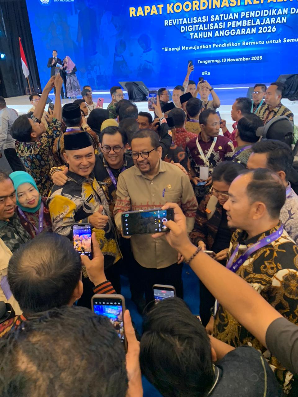 Rakor Nasional Di Banten, Bahasa Revitalisasi Sekolah Dan Digitalisasi Pembelajaran 2026