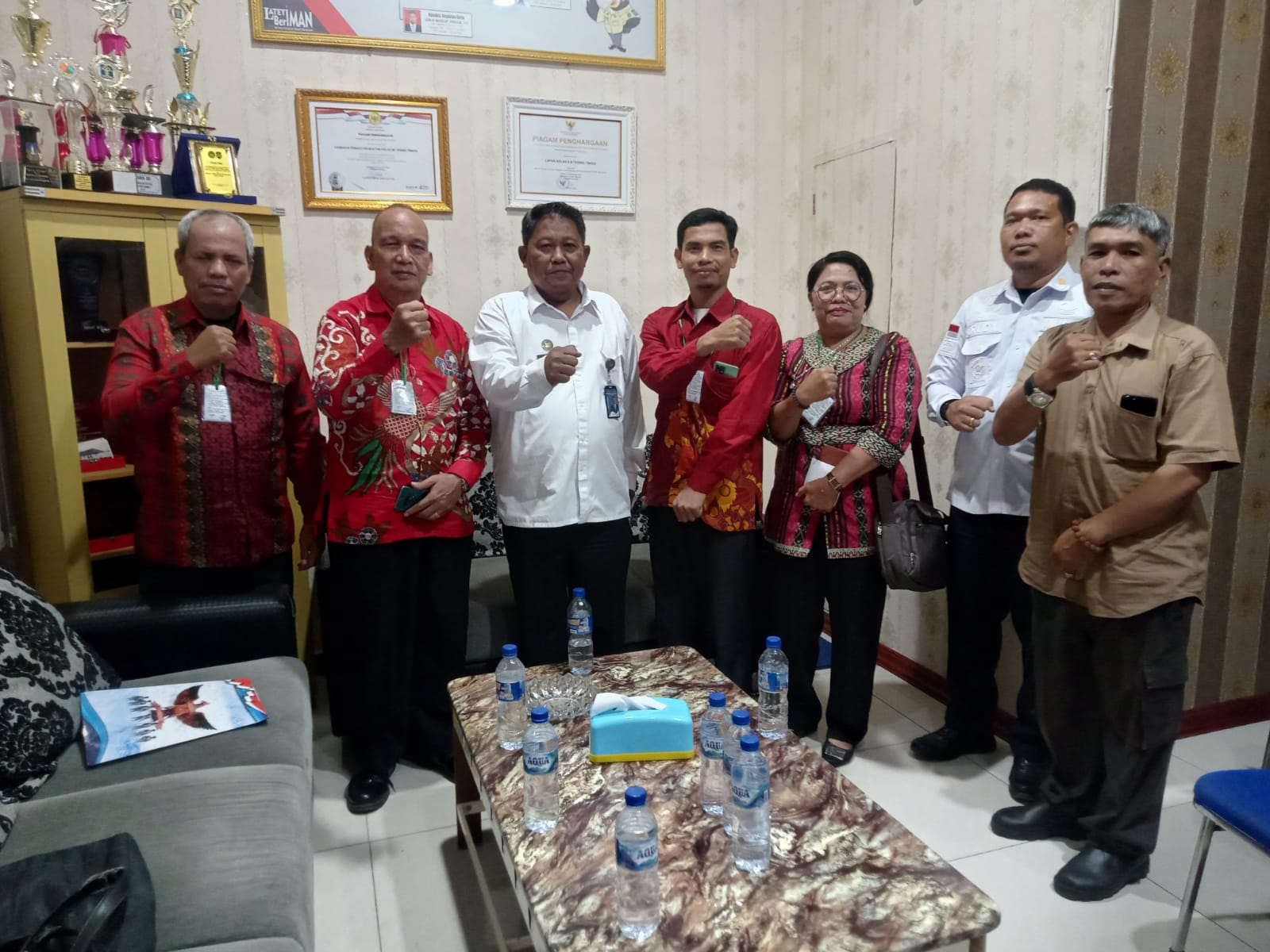 Panitia Natal Oikumene Audensi Kelapas IIB Tebing Tinggi Di Sambut Hangat Oleh Dede Mulyadi, A Md.IP., S.Sos., M.,Si