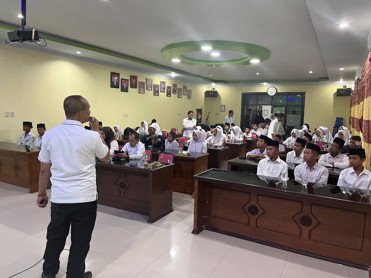 Polres Tebing Tinggi Edukasi Bahaya Narkoba kepada Pelajar Melalui Sosialisasi