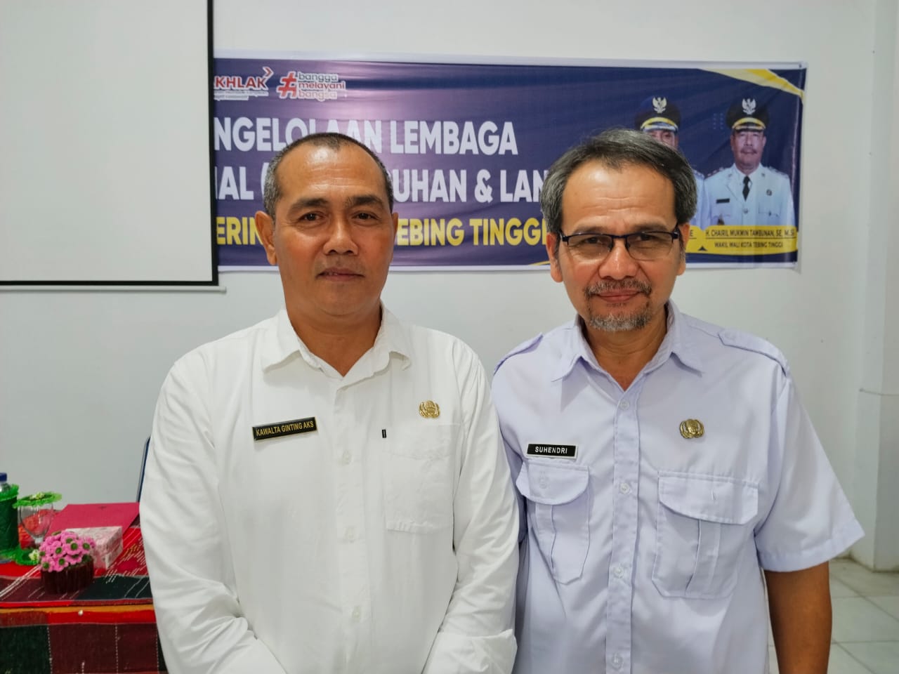 Kadis Dinas Sosial Dr. H.Muhamaad Hasbie Ashshiddiqi, M.M.,M.Si. Sosialisikan Lembaga ( LKS )