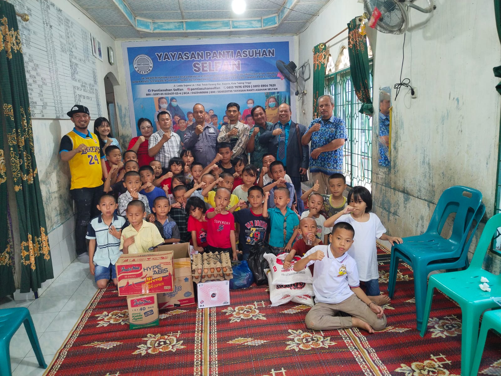 Ketua Panitia Natal Dan  Berbagi Kasih Di Panti Asuhan Selfan