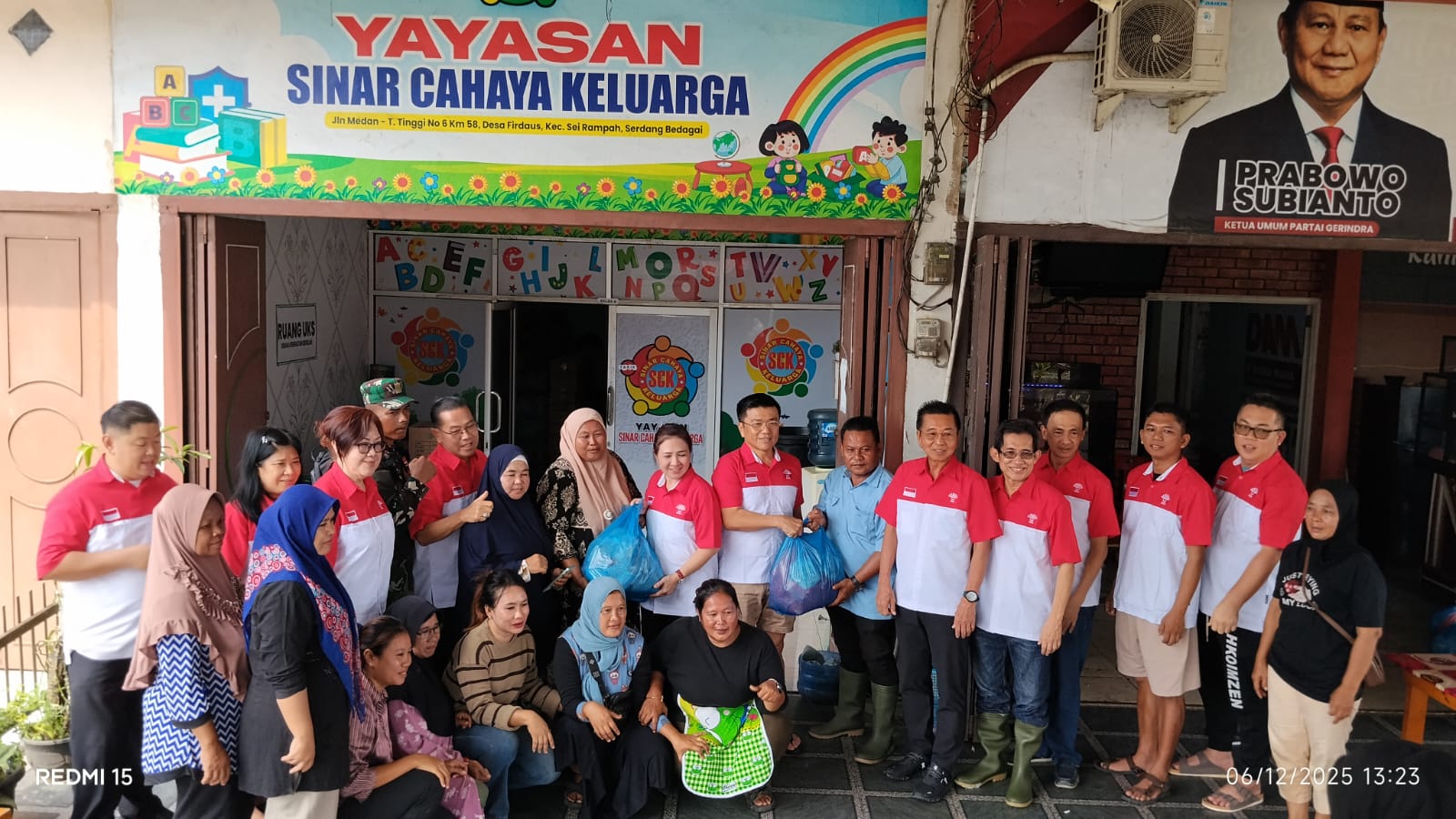 Pengurus DPD INTI Sumut Salurkan 150 Paket Sembako untuk Warga Terdampak Banjir di Tanjung Beringin