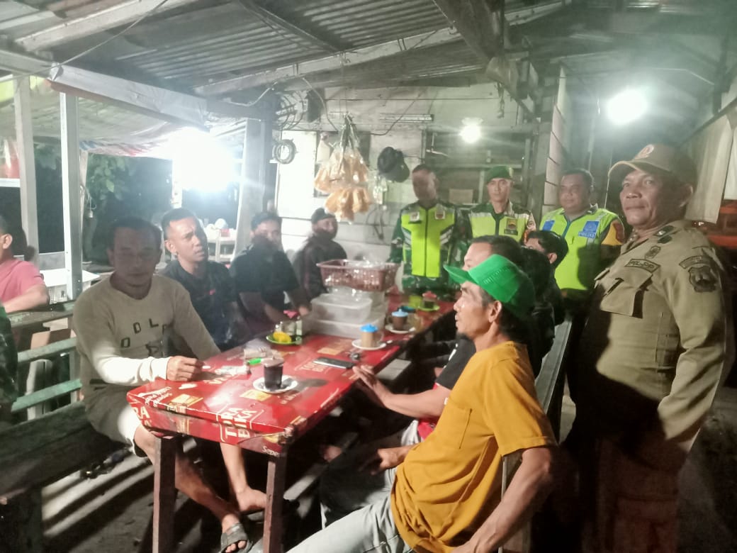 Polsek Padang Hulu Patroli Gabungan Bersama TNI dan Satpol PP