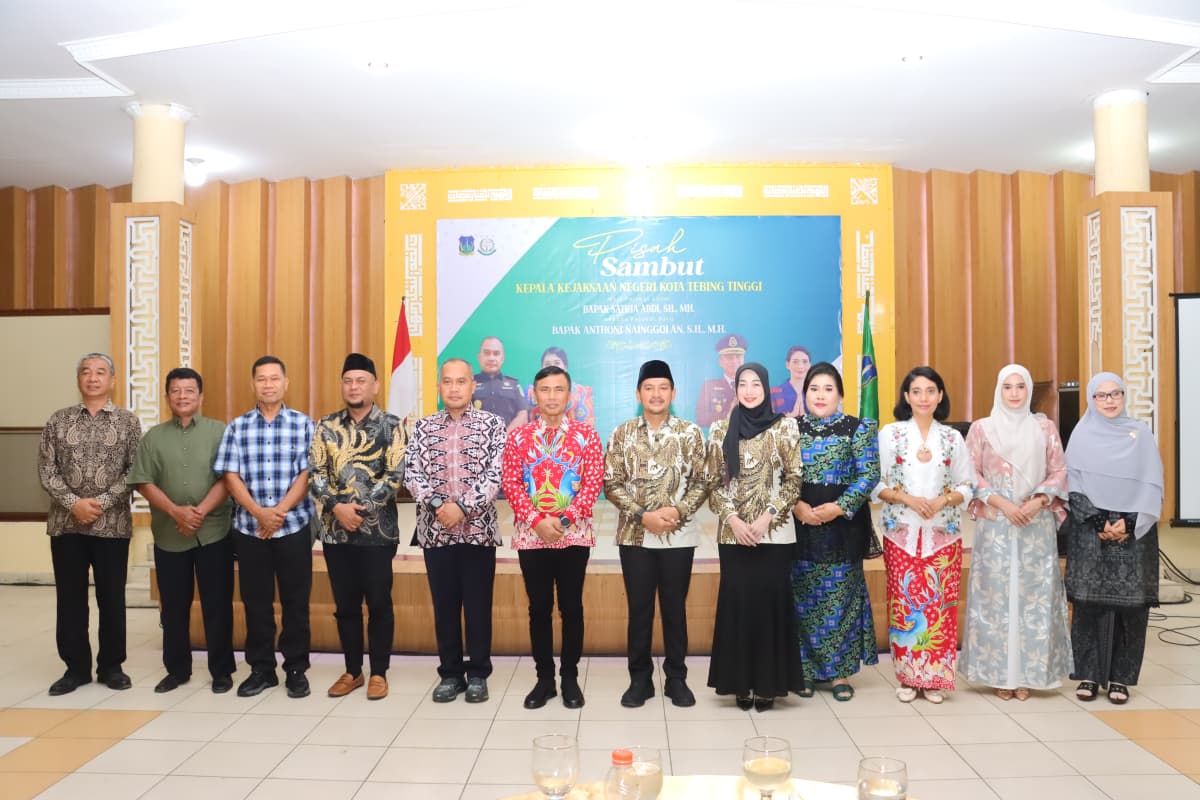 Kapolres dan Wali Kota Hadiri Pisah Sambut Kepala Kejaksaan Negeri Tebing tinggi