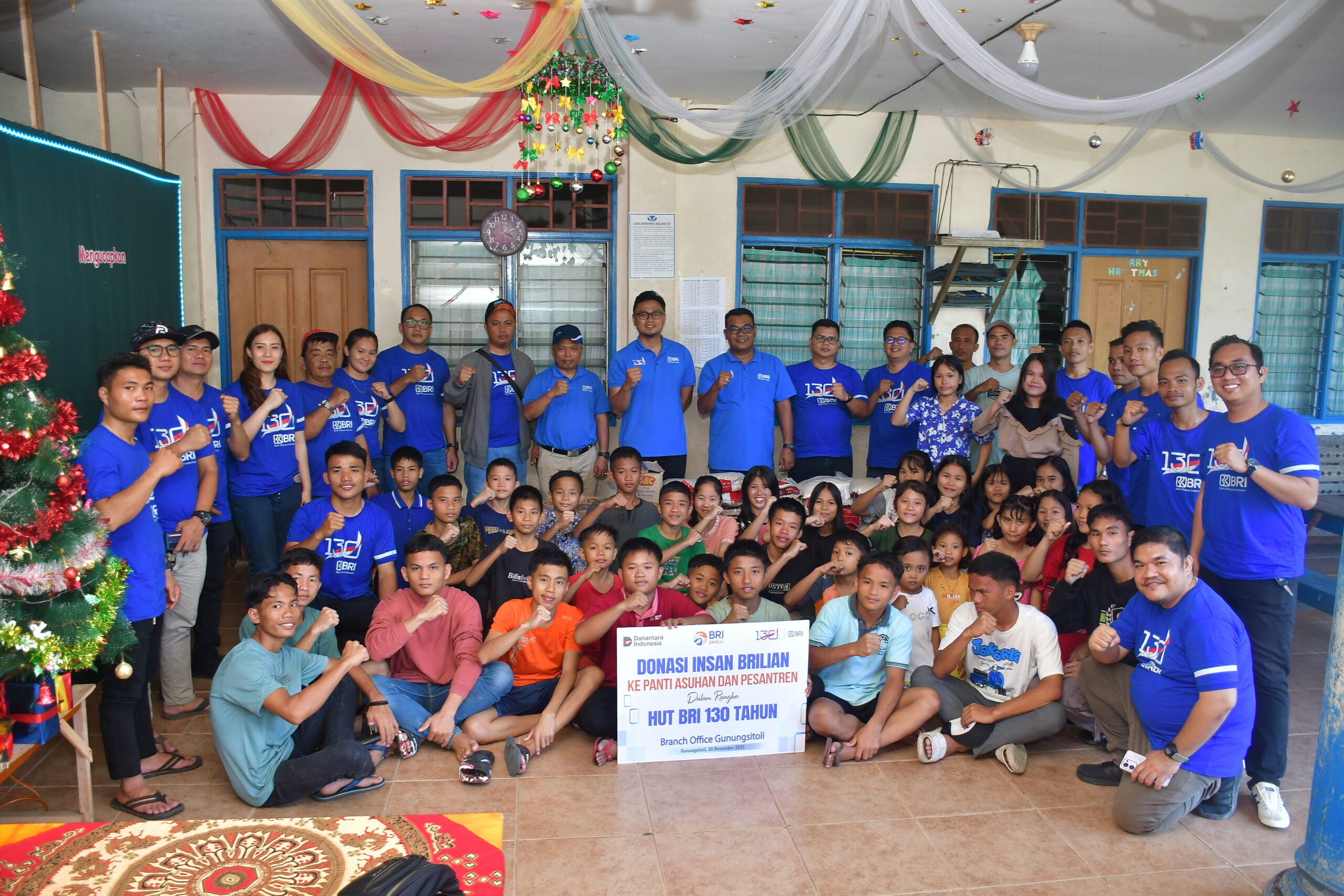 BRI BO Gunungsitoli Kukuhkan Semangat Kebersamaan Melalui Kegiatan Charity di HUT Ke-130