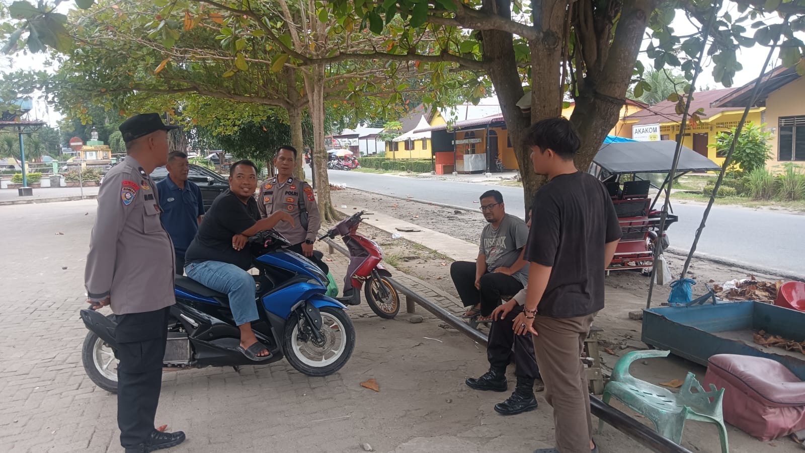 Sat Binmas Polres Tebing Tinggi Ajak Warga untuk Aktif Jaga Keamanan Lingkungan