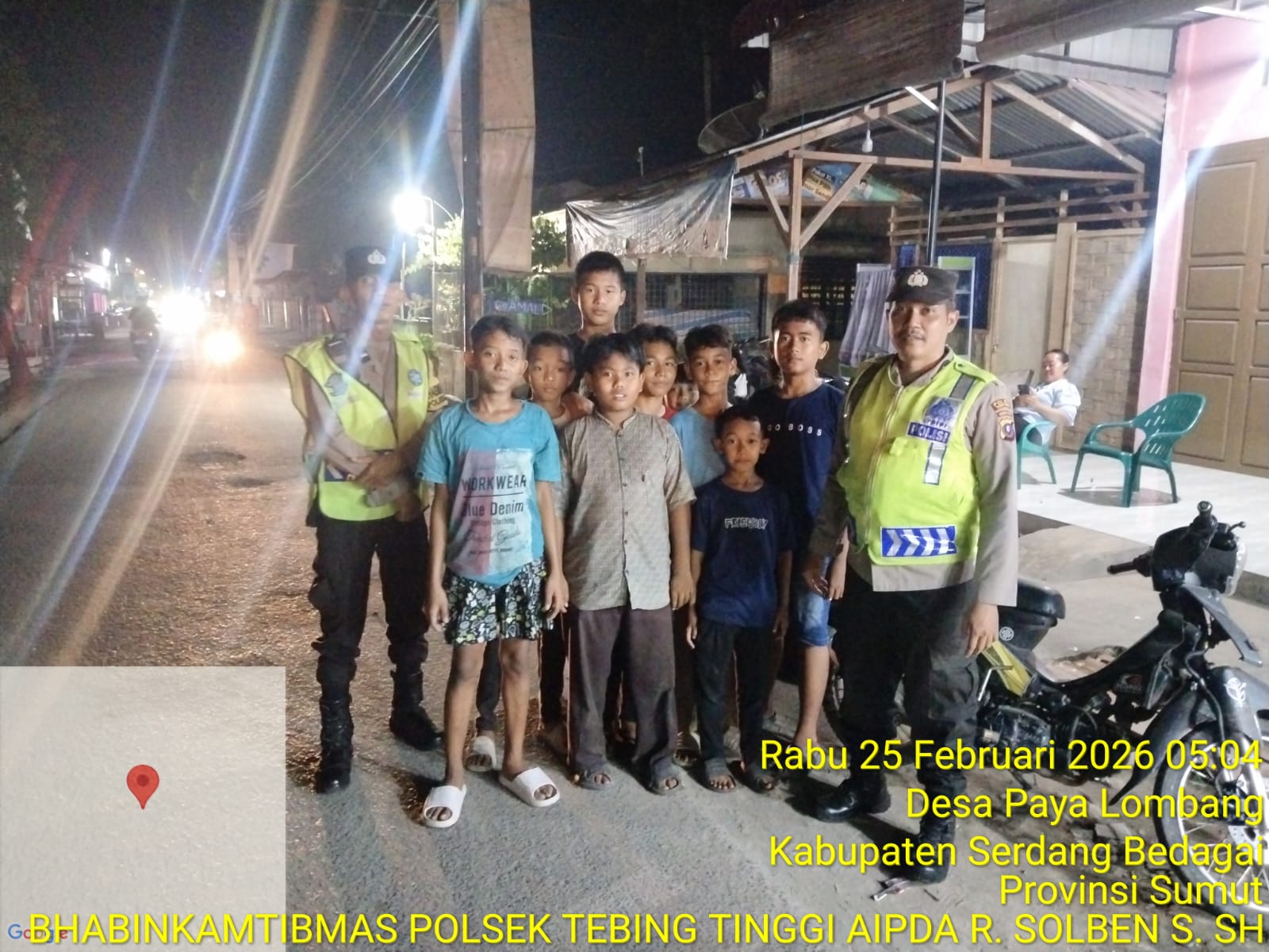 Cegah Balap Liar dan Kriminalitas Subuh, Polres Tebing Tinggi Intensifkan Patroli Pagi