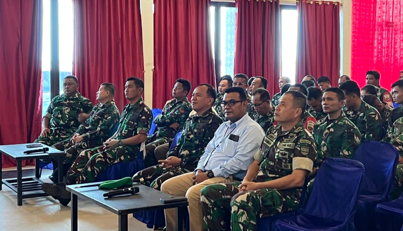 BRI BO Gunungsitoli Gelar Sosialisasi Produk Perbankan kepada Personel Kodim 0213/Nias