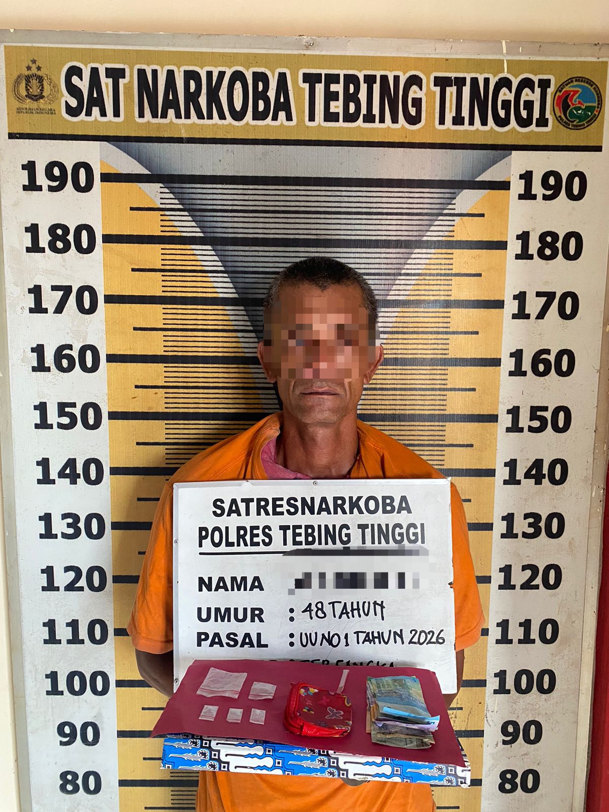 Sat Resnarkoba Polres Tebing Tinggi Tangkap Pemilik Sabu, Berawal dari Informasi Media Sosial