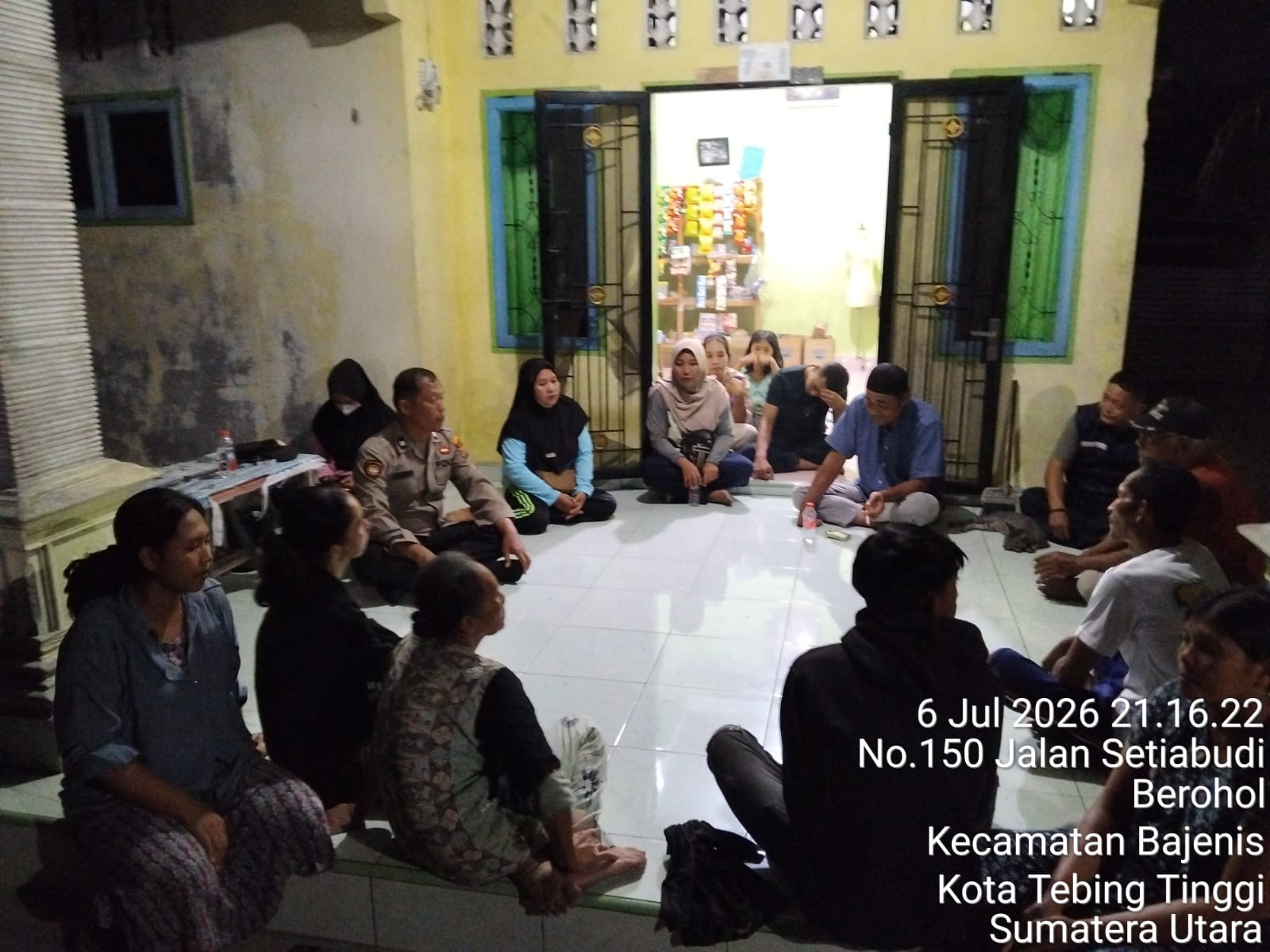 Respons Laporan Call Center 110, Polres Tebing Tinggi Cek TKP Pemukulan dan Intimidasi