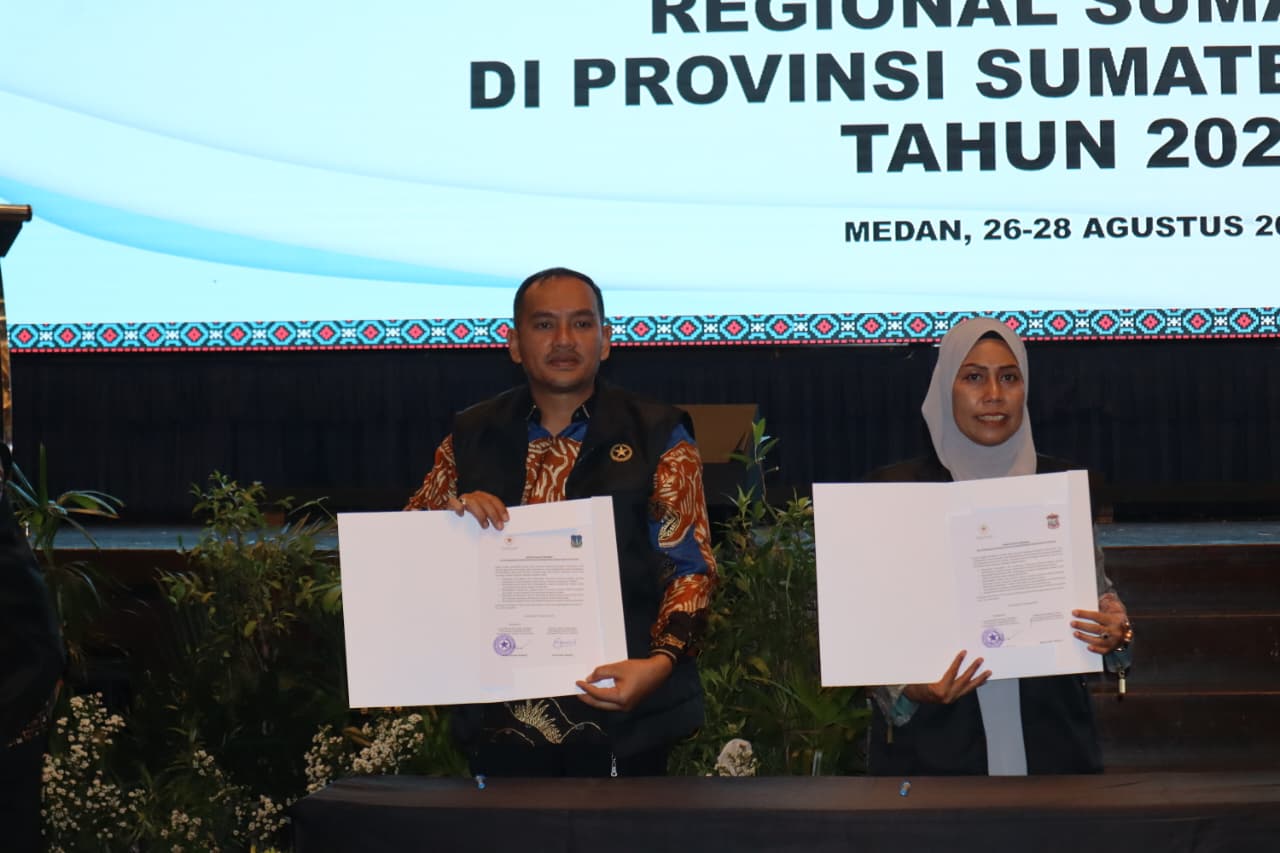 Wali Kota Tebing Tinggi Hadiri Rakor Regional Sumatera, Pemko Mantapkan Sinergi Lintas Sektor Kejar Target Zero Stunting