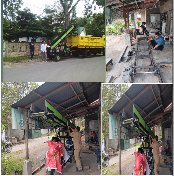 Apresiasi Buat Kabit Dinas Lingkungan Hidup Syahputra,ST Unit Trasnfortir Alat Pengangkutan Sampah